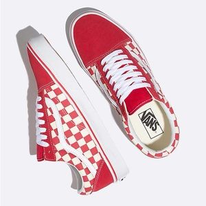 New. Box.  Red white and cream.